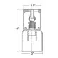 Atecpool round deck jet cover, gray Photo №6