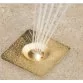 Atecpool adjustable brass deck jet square face with flange Photo №2