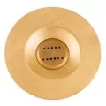 Atecpool adjustable brass deck jet round face with flange