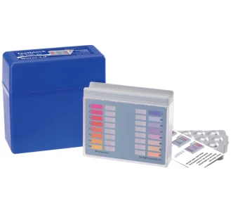 Atecpool Pool tester, pH and (free) Copper/ Zinc values test blocks