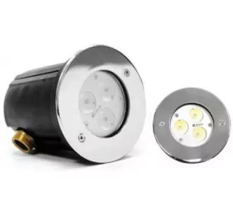 Atecpool Vitrage 3 underwater symmetrical LED light for swimming pool, warm white, AISI 316