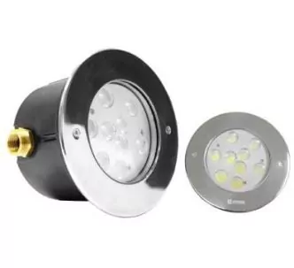 Atecpool Vitrage 9 underwater asymmetrical LED light for swimming pool, single blue, AISI 316