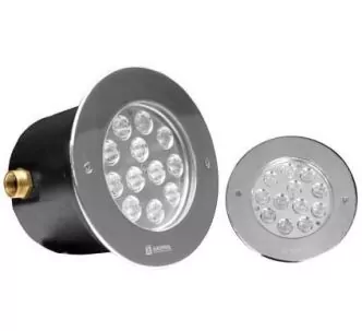 Atecpool Vitrage 12 underwater asymmetrical LED light for swimming pool, warm white AISI 316