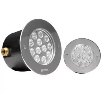 Atecpool Vitrage 12 underwater asymmetrical LED light for swimming pool, warm white AISI 316