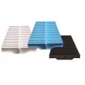 Pentair overflow grating, 195 mm, Blue