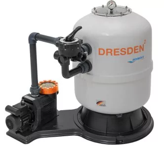 Behncke Dresden Manual Filter System for swimming pools, Ø 400 6m3/h	