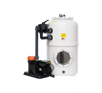 Behncke Buhne manual filter system for swimming pools, Ø 500 10m3/h