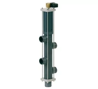 Behncke 5-way PVC-U Backwash Rod Valve, 190 mm, DN50/Ø63mm
