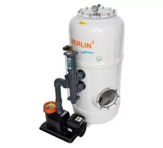 Behncke Berlin filter system with rod valve for swimming pools, Ø750 25m3/h