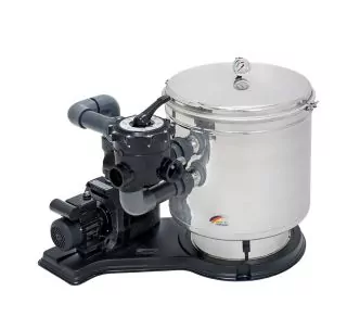 Behncke Europa manual filter system with comfort 8 pump for swimming pools, Ø550 12m3/h