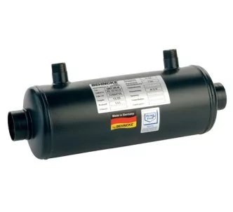 Behncke QWT 100 heat exchanger for swimming pools, 23kW
