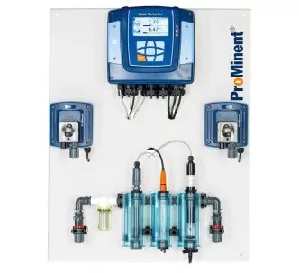 Behncke Splash Control Pro + pH/chlorine measuring and dosing system with peristaltic pump