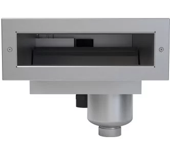 Behncke Slim surface skimmer type B 400 for swimming pool, 6-10 m3/h, AISI 316