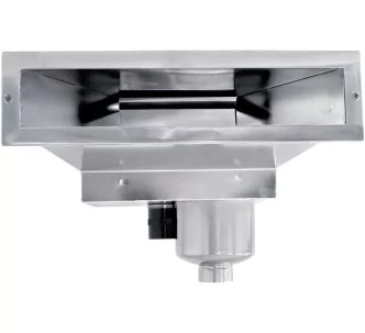 Behncke Slim surface skimmer type B 500 for swimming pool, 8-15 m3/h, AISI 316