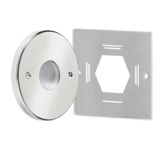 Behncke Eva Q2 10 W swimming pool LED light with cube line cover, daylight white