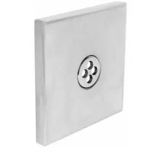 Behncke Cube line Inlet nozzle for liner pools with M 45 x 1.5″ thread, ball 4 x 7.9 mm, with flange