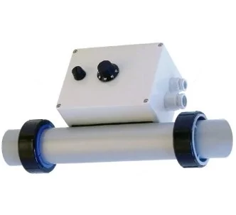 Behncke EWT-TD-Titan with control and safety thermostat for swimming pool, 2 kW