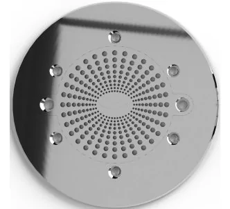Behncke One-piece cover round type 190 with seal and screws