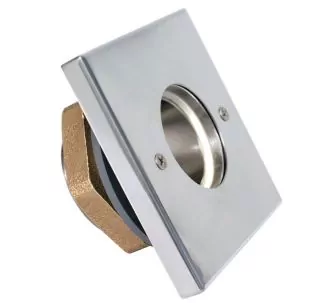 Behncke Broom inlet connection element for prefabricated pools, 2″, Cube Line