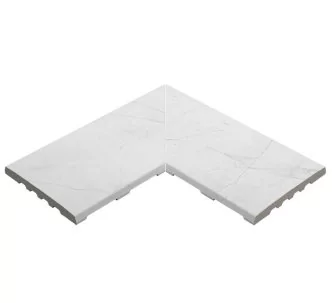 Rosa Gres Mythos Antique 245 EC compact porcelain corner for swimming pool 62,6 x 24,5 x 2,2 cm, anti-slip