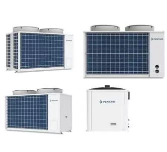 Pentair R410A On Off Heat cool pump, 26 kW Heating, 10.89 kW Cooling