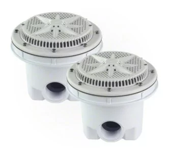 Pentair 8” Starguard maindrain with 2” side and 1.5
