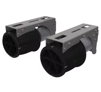 Behncke Max turbine counter-current system, 2 x 2 kW, 450 m³/h