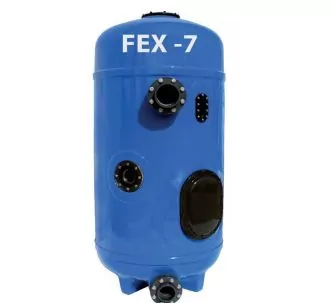 Behncke FEX-7 single and multi-layer filter tank for swimming pool, Ø1400 mm, 46 m3/h