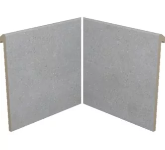 Rosa Gres Iconic Grey IJ6 porcelain inner corner swimming pool edge Slim system 31 x 31 x 31 cm