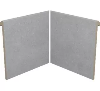 Rosa Gres Iconic Grey IJ6 porcelain inner corner swimming pool edge Slim system 31 x 31 x 31 cm