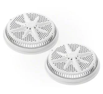 Pentair 8” StarGuard Cover with Short Ring, Pack of 2, White