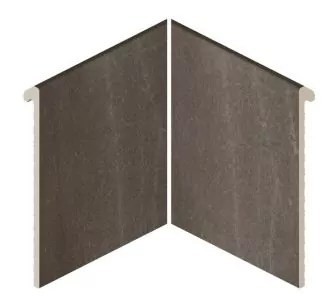 Rosa Gres Tresor Java IJ6 porcelain inner corner swimming pool edge Slim system 31 x 31 x 31 cm