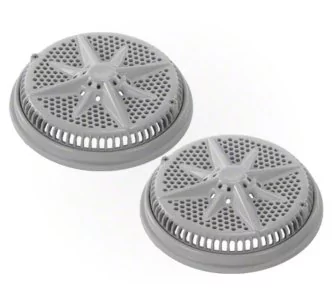 Pentair 8” StarGuard Cover with Short Ring, Pack of 2, Gray