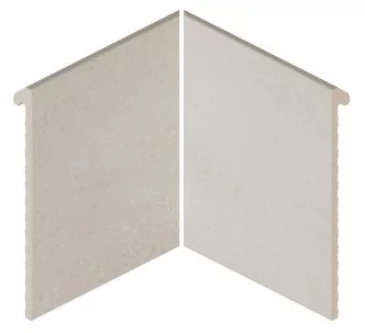 Rosa Gres Mistery White IJ6 porcelain inner corner swimming pool edge Slim system 31 x 31 x 31 cm