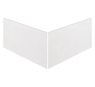 Rosa Gres Iconic White EJ6 porcelain outer corner swimming pool slim edge tile 62.6 x 62.6 x 31 cm