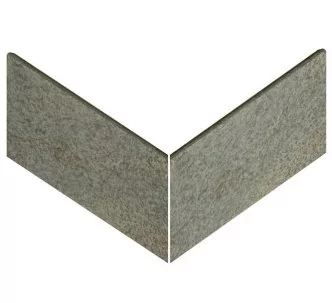 Rosa Gres Tresor Bali EJ6 porcelain outer corner swimming pool slim edge tile 62.6 x 62.6 x 31 cm