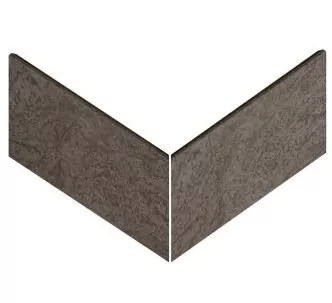 Rosa Gres Tresor Java EJ6 porcelain outer corner swimming pool slim edge tile 62.6 x 62.6 x 31 cm