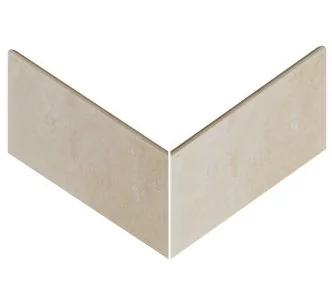 Rosa Gres Mistery Sand EJ6 porcelain outer corner swimming pool slim edge tile 62.6 x 62.6 x 31 cm