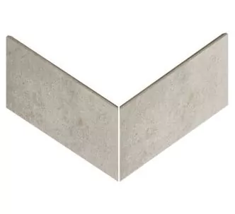 Rosa Gres Mistery Grey EJ6 porcelain outer corner swimming pool slim edge tile 62.6 x 62.6 x 31 cm