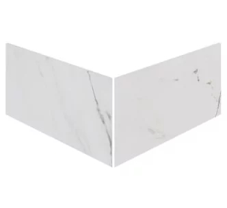 Rosa Gres Mythos Selene EJ6 porcelain outer corner swimming pool slim edge tile 62.6 x 62.6 x 31 cm