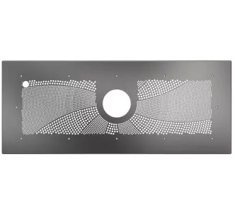 Behncke Wide X1 turbine cover for concrete pool with cut-out piezo button