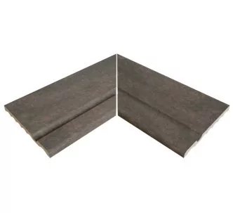 Rosa Gres Pietro Dark 664 porcelain stoneware edge for swimming pool, 62,6 x 62,6 x 2,6 cm, anti-slip
