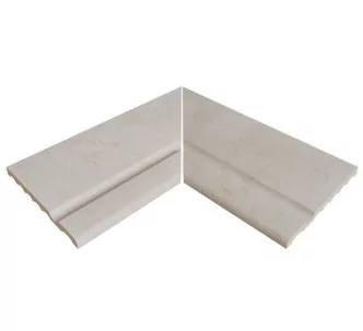 Rosa Gres Pietro White 664 porcelain stoneware edge for swimming pool, 62,6 x 62,6 x 2,6 cm, anti-slip