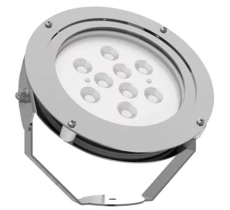Teclumen PAR 56 Fontana RGBW Power LED lights for pool, 44 W, 40 degree beam angle