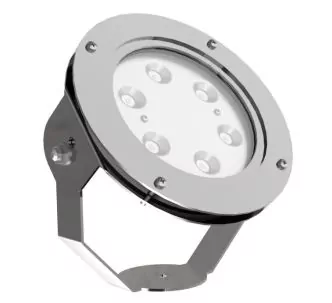 Teclumen Mini Fontana RGBW LED light for pool, 30 W, 95 degree beam angle