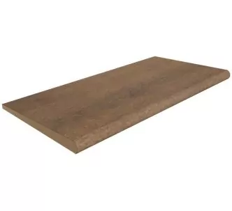 Rosa Gres Alma Forest S62 porcelain stoneware edge for swimming pool,  62,6 x 31 x 2.6 cm, anti-slip