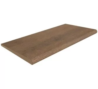 Rosa Gres Alma Forest S62 porcelain stoneware edge for swimming pool,  62,6 x 31 x 2.6 cm, anti-slip