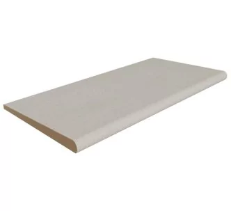 Rosa Gres Mistery White S62 porcelain stoneware edge for swimming pool,  62,6 x 31 x 2.6 cm, anti-slip