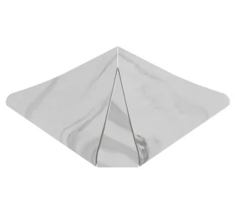 Rosa Gres Mythos Antique SE3 porcelain stoneware edge for swimming pool,  31 x 31 x 2.6 cm, anti-slip