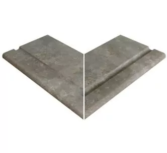 Rosa Gres Mistery Blue 665 porcelain stoneware edge for swimming pool, 62,6 x 62,6 x 2,6 cm, anti-slip